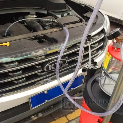 Комбинированная установка для откачки и слива масла Launch TOC-317 серый