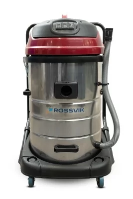 Пылесос 70 л, 3*1500 Вт, сухая уборка + сбор влажного мусора, 220 В ROSSVIK RVC70-3