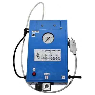 Комплект приборов для проверки свечей зажигания под давлением и пескоструйной очистки ГАРО Э203