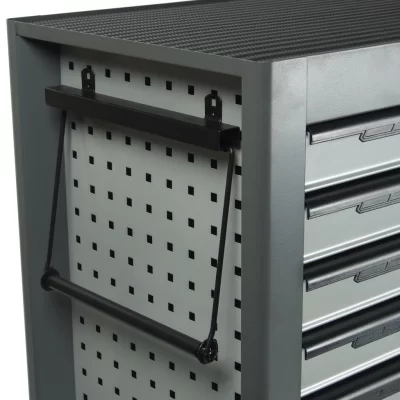 Тележка инструментальная 7 секций серая JTC-S1074
