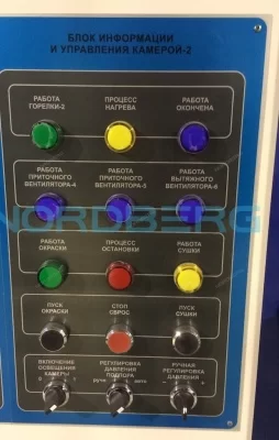 Окрасочно-сушильная камера для легкового и коммерческого транспорта NORDBERG INDUSTRIAL