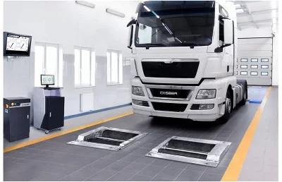 Роликовый тормозной стенд с нагрузкой на ось 13 тонн Cosber C-BTT 50 Kit (полная комплектация)