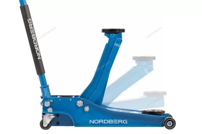 Домкрат подкатной гидравлический супернизкий подхват 3.3 т, 80-500 мм NORDBERG N32033