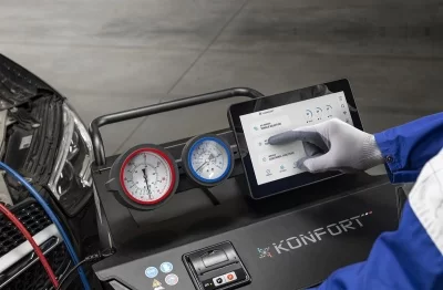 Установка для обслуживания систем кондиционирования TEXA KONFORT 760 BUS TOUCH для R134A