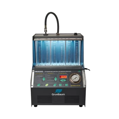 Установка для проверки форсунок c ультразвуковой ванной GrunBaum INJ6000