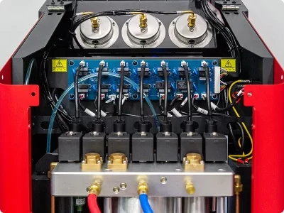 Установка для заправки автокондиционеров LAUNCH AC519 для R134A и R1234YF