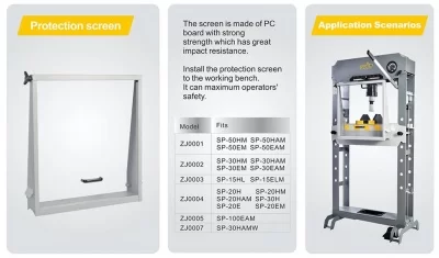 Защитный экран для пресса 100 т SNIT ZJ0005