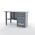 Верстак однотумбовый, с 5 ящиками, 1390 х 686 х 845 мм, eqtree™ SAFE105-A