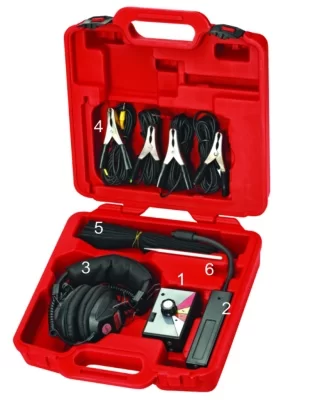 Стетоскоп электронный (наушники,тестер,зажимы,блок управления в комплекте) JTC-1449