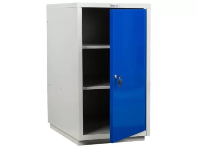 Верстак слесарный однотумбовый c дверцей Промет PROFI (№600) WT160.WD1/F1.000