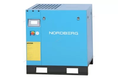Компрессор винтовой, 7,5 кВт, 10 бар, 900 л/мин, без ресивера NORDBERG NCC10
