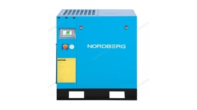 Компрессор винтовой, 7,5 кВт, 10 бар, 900 л/мин, без ресивера NORDBERG NCC10