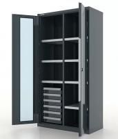 Шкаф инструментальный с 6 полками и 6 ящиками Ferrum Premium 13.2662