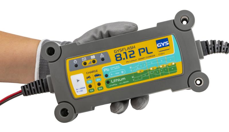 НОВИНКА! GYSFLASH 8.12 PL Новое зарядное устройство для литиевых АКБ 
