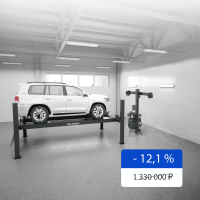 Комплект оборудования для развал-схождения SIVIK ЗЕНИТ-3D ТЛ2ПС+ПГА-5000/4