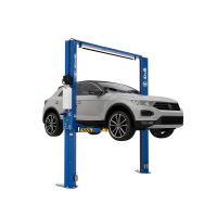 Двухстоечный электрогидравлический подъемник SIVIK ПГА-4300-КЕ синий RAL5017