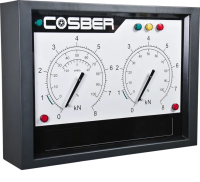 Аналоговый дисплей 0-8 kN Cosber 20.02.15.2001