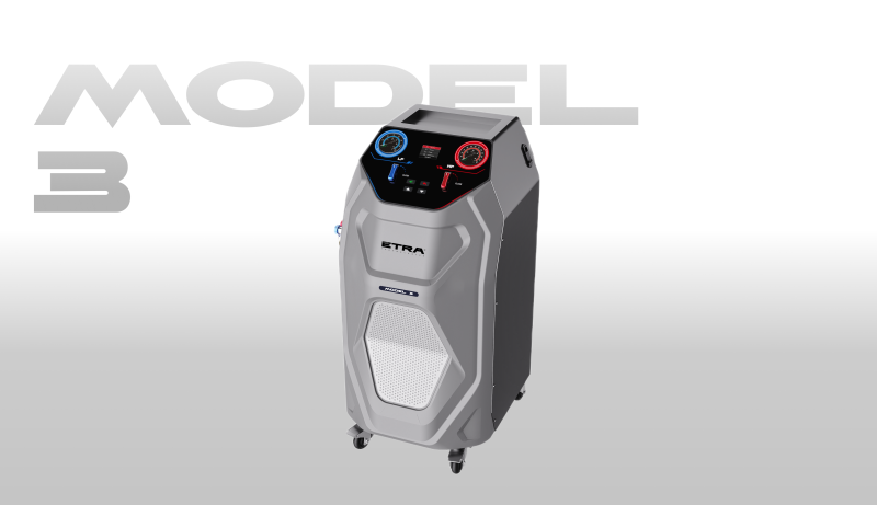 НОВИНКА! ETRA™ Model 3 для R134A Установка для заправки автокондиционеров 