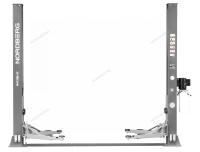 Двухстоечный электрогидравлический подъемник 4 т, 380 В NORDBERG N4120G-4B_3+2_380 серый