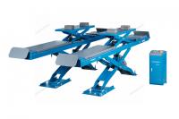 Подъемник ножничный для сход-развала 4,5 т, 380 В, 2 уровня, аварийное опускание NORDBERG N635-4,5B_380_H синий