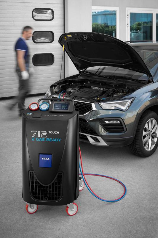 TEXA Konfort могут работать с новым типом хладагента R456A