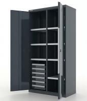 Шкаф инструментальный с 6 полками и 6 ящиками Ferrum Premium 13.2661
