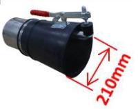 Газоприемная насадка для шланга Ø152 мм, раструб 210 мм DEKAR 784009-6