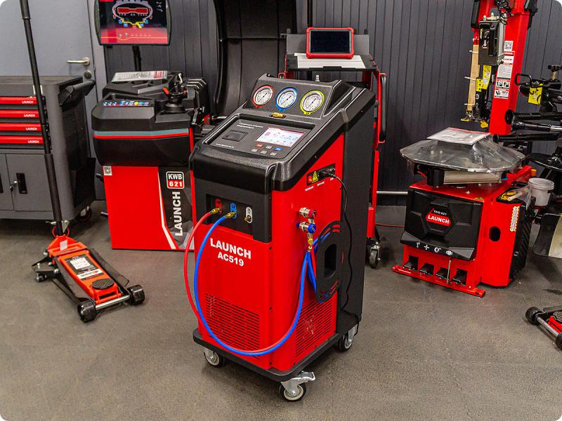 LAUNCH AC519 Установка для обслуживания автокондиционеров уже на нашем складе!