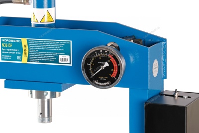 Пресс гидравлический напольный 15 т NORDBERG N3615F с ручным и ножным приводом