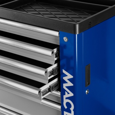 Тележка инструментальная, 7 выдвижных ящиков, "НОВА", синяя МАСТАК 521-07580B