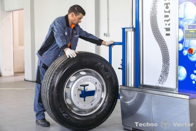 Мойка колес ТехноВектор ТОРНАДО TRUCK