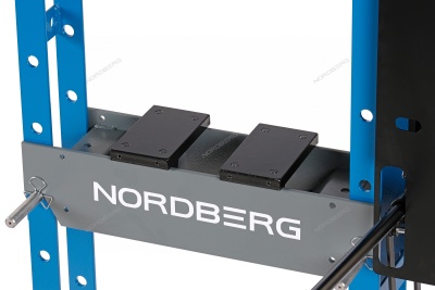 Пресс гидравлический напольный 15 т NORDBERG N3615F с ручным и ножным приводом