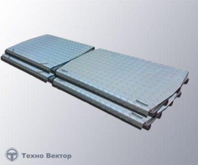 Задние сдвижные платформы для установки в нишу 4 шт. ТехноВектор 019 03 000