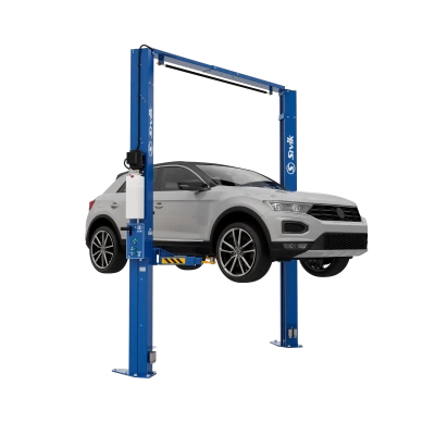 Двухстоечный электрогидравлический подъемник SIVIK ПГА-4300-Е синий RAL5017