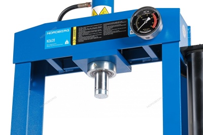 Пресс гидравлический напольный 20 т NORDBERG N3620 с ручным приводом