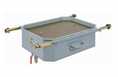 Ванна для слива отработавшего масла на смотровую яму 110 л RAASM 42061