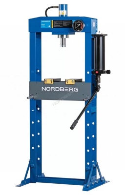 Пресс гидравлический напольный 20 т NORDBERG N3620 с ручным приводом