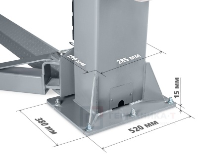 Двухстоечный электрогидравлический подъемник Launch TLT-240SBS