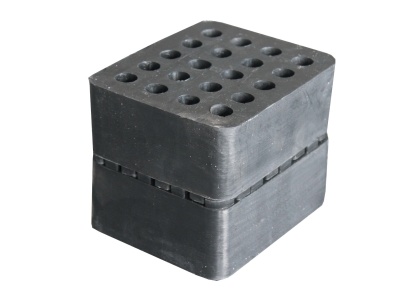 Подставки из твердой резины 60x150x150 мм (комплект - 4 шт.) MAHA VZ 975632