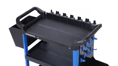 Тележка с пластиковыми полками NORDBERG T3B синяя