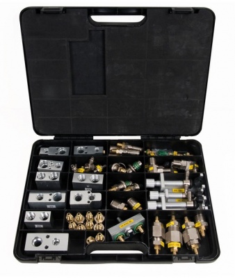 Комплект адаптеров для набора промывки систем кондиционирования Ecotechnics AEK102-N7-R5