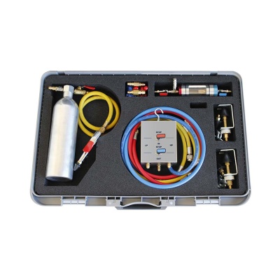 Набор для промывки систем кондиционирования с визуальным индикатором качества фреона и реверсом SPIN 01.000.240