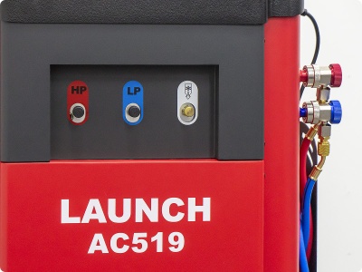 Установка для заправки автокондиционеров LAUNCH AC519 для R134A и R1234YF