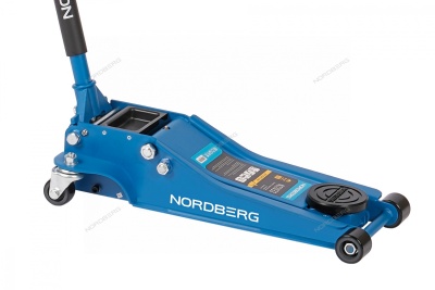 Домкрат подкатной гидравлический супернизкий подхват 3.3 т, 80-500 мм NORDBERG N32033