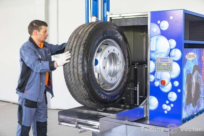 Мойка колес ТехноВектор ТОРНАДО TRUCK