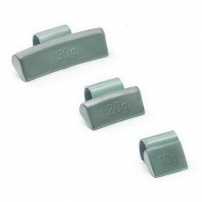 Набивные балансировочные грузики для литых дисков 15 гр (100шт) Clipper 0315