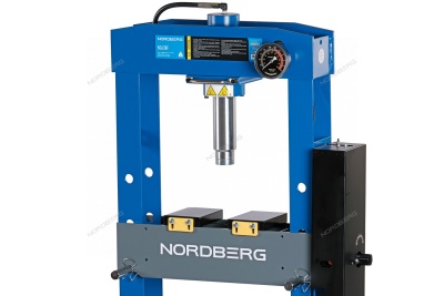 Пресс гидравлический напольный 30 т NORDBERG N3630F с ручным и ножным приводом