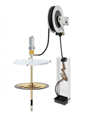 Нагнетатель консистентной смазки на бочку (180-220 кг) RAASM 64200