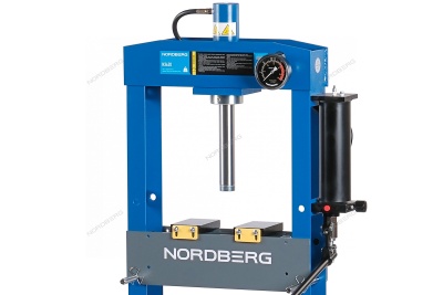 Пресс гидравлический напольный 20 т NORDBERG N3620 с ручным приводом